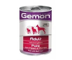 Gemon all breeds adult konservuotas paštetas suaugusiems šunims su jautiena 400g