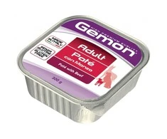 Gemon all breeds adult konservuotas paštetas suaugusiems šunims su jautiena 150g
