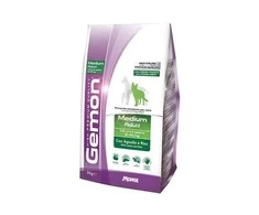 Gemon medium adult visavertis pašaras suaugusiems šunims su ėriena ir ryžiais 3kg