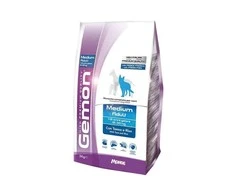 Gemon medium adult visavertis pašaras suaugusiems šunims su tunu ir ryžiais 3kg