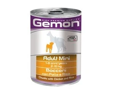 Gemon mini adult konservuotas pašaras su vištiena ir ryžiais 415g