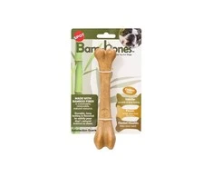 Gimborn GimDog Bam-Bones bambukinis kaulas (kumpio skonio) 14,6cm