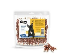 Hau&amp;Mau Hau&amp;Miau balti pagaliukai, padengti jautienos pasta 500g