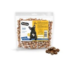 Hau&amp;Mau Hau&amp;Miau minkšti mini žuvies žiedai 500g