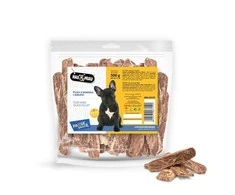 Hau&amp;Mau Hau&amp;Miau minkštos menkės ir antienos juostelės 500g