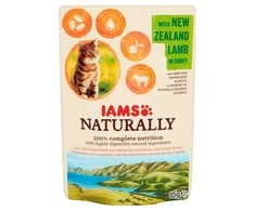 IAMS Naturally Adult konservuotas pašaras katėms su su ėriena 85g