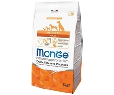 Monge adult sausas pašaras (antiena, ryžiai, bulvės) 2,5kg