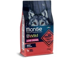 Monge BWild adult sausas pašaras (elniena) 2,5kg