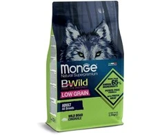 Monge BWild adult sausas pašaras (šerniena) 2,5kg