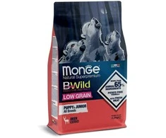 Monge BWild puppy sausas pašaras (elniena) 2,5kg