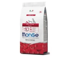 Monge Dry Dog Mini Adult 3kg sausas pašaras mažų veislių suaugusiems šunims su vištiena 3kg