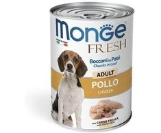 Monge Fresh adult konservuotas pašaras šunims su vištiena 400g