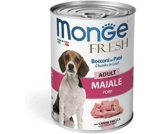 Monge Fresh adult konservuotas pašaras šunims su vištiena 400g
