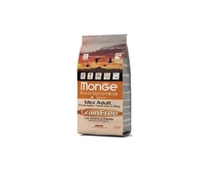 Monge begrūdis mini adult sausas pašaras (antiena ir bulvės) 2,5kg