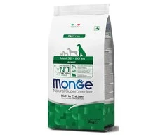Monge maxi adult visavertis sausas pašaras suaugusiems šunims su vištiena 12kg