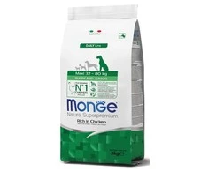 Monge maxi puppy visavertis sausas pašaras jauniems šuniukams su vištiena 12kg