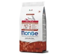 Monge mini puppy sausas pašaras (su ėriena ir ryžiais) 2,5kg