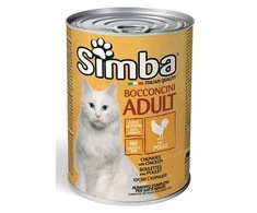 Monge Simba konservuotas pašaras katėms su vištiena 415g