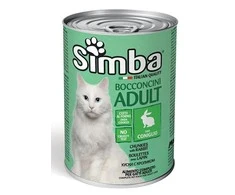 Monge Simba konservuotas pašaras katėms su triušiena 415g