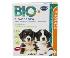 Pess Bio-Protection antkaklis nuo parazitų jauniems šuniukams 35cm