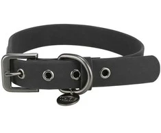 TRIXIE CityStyle antkaklis, PVC, S-M: 30-37 cm/20 mm, juodas