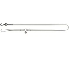 TRIXIE CityStyle pavadys, PVC, S-M: 1.20 m/13 mm, šv. pilkas