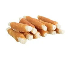 TRIXIE Denta Fun skanėstai šunims, kramtomi vištienos suktinukai 250 g