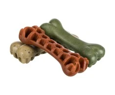 TRIXIE Denta Fun Veggie kaulas su tuštumomis ir dumbliais, 12cm, 58 g