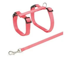 Trixie Komplektas katei nailoninis su petnešom,27-46cm/10mm, 1,20m