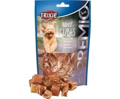 TRIXIE PREMIO skanėstai šunims, triušienos kubeliai, 100 g