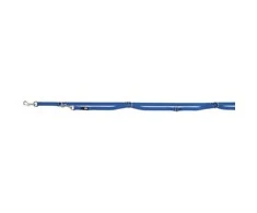 TRIXIE Premium pritaikomas pavadys, ilgas, XS-S 3m/15mm, mėlynas