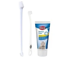 TRIXIE Rinkinys dantų higienai KATĖMS, 50 g