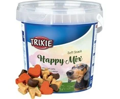 TRIXIE skanėstai šunims, minkštas užkandis Happy mix 500g