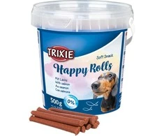 TRIXIE skanėstai šunims, minkštas užkandis Happy Rolls 500g