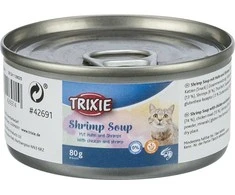 TRIXIE Sriuba katėms su vištiena ir krevetėmis, 80 g