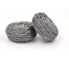 aQualine Metalinis šveistukas a&amp;n&amp;a Stainless Steel Scourer, 2 vnt.