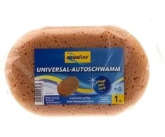 Mokyklos lentos, automobilių kempinė ovalo formos aQualine Autoschwamm oval 195 x 165 x 70 mm, 1 vnt.