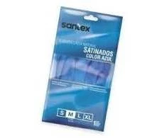 Pirštinės SANTEX SATIN LATEX HOUSEHOLD GLOVES Mėlynas - XL