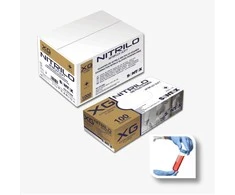Santex Mėlynos nitrilinės pirštinės NITRIFLEX SOFT, 100 vnt., 3 g - XL