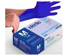 Santex Nitrilinės pirštinės NITRIFLEX COBALT Mėlynas , 100 vnt., 3,5 g - L