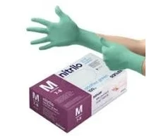 Santex Nitrilinės pirštinės NITRIFLEX Žalias , 100 vnt., 3,5 g - L