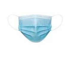 Santex Vienkartinės kaukės Facemask 3 layersurgical Type IIR, 50 vnt.