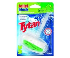 Tytan 4in1 pakabinamas klozeto valiklis-gaiviklis Žalias Vanduo 2x40g