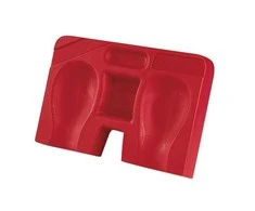 Apsauginė ergonominė lenta, raudona