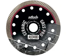 Deimantinis diskas CERAMICS GRES PRO, sausam/šlapiam pjovimui, Ø125 mm, 22.2 mm