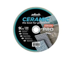 Pdtools Deimantinis diskas CLEAN PRO, šlapiam pjovimui, Ø250 mm, 25.4 mm