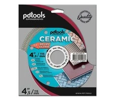 Pdtools Deimantinis diskas RELIEF ULTRA, sausam/šlapiam pjovimui, Ø115 mm, 22.2 mm