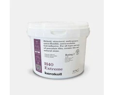 H40 Extreme A+B, 10 kg dviejų komponentų organiniai mineraliai klijai (R2T)