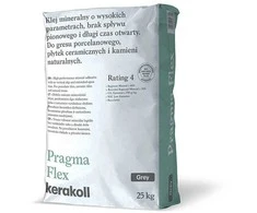 Kerakoll Pragma Flex (pilki), 25 kg, mineraliniai elastingi klijai C2TE