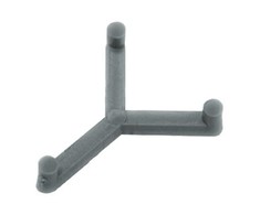 Kryžiukai plytelių tarpams, šešiakampėms (200 vnt), 3 mm
